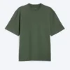 T-Shirt mit lockerer Passform – Dunkelgrün T-Shirt mit lockerer Passform – Dunkelgrün