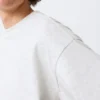 T-Shirt mit lockerer Passform – Hellgrau meliert T-Shirt mit lockerer Passform – Hellgrau meliert
