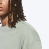 T-Shirt mit lockerer Passform – Hellkhaki T-Shirt mit lockerer Passform – Hellkhaki