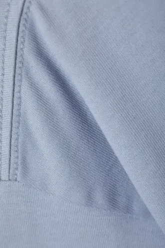 T-Shirt mit lockerer Passform – Hellstaubblau