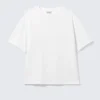 T-Shirt mit lockerer Passform – Weiß