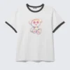 T-Shirt mit Print – Schwarz-Weiß – Bärenspray T-Shirt mit Print – Schwarz-Weiß – Bärenspray