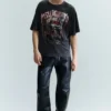 T-Shirt mit Print und Used-Look, kurzärmelig – Dunkelgrau – Rock ‚N‘ Roll T-Shirt mit Print und Used-Look, kurzärmelig – Dunkelgrau – Rock ‚N‘ Roll