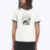 T-Shirt mit Print – Weiß – Comic-Seite T-Shirt mit Print – Weiß – Comic-Seite