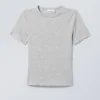 T-Shirt mit schmaler Passform – Grau T-Shirt mit schmaler Passform – Grau