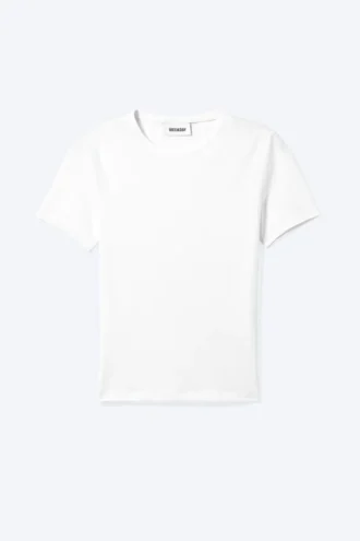 T-Shirt mit schmaler Passform – Weiß