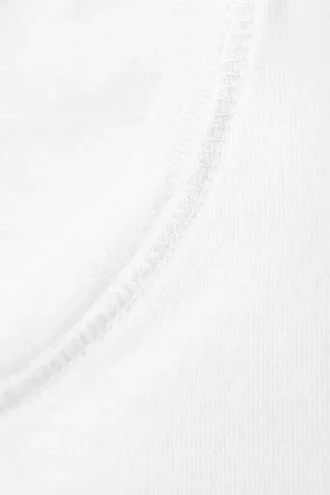 T-Shirt mit schmaler Passform – Weiß