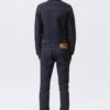 Taillierte Denim-Truckerjacke – Blue Rinse – Dunkelblau Taillierte Denim-Truckerjacke – Blue Rinse – Dunkelblau