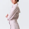 Tailliertes Baumwoll-Hemd-Kleid – Altrosa Tailliertes Baumwoll-Hemd-Kleid – Altrosa