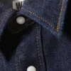 Tailliertes Jeanshemd – Blue Rinse – Dunkelblau Tailliertes Jeanshemd – Blue Rinse – Dunkelblau