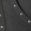 Tanktop mit Nieten – Dunkelgrau – Nieten Tanktop mit Nieten – Dunkelgrau – Nieten