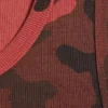 Tanktop mit Print – Rotes Camouflage-Muster Tanktop mit Print – Rotes Camouflage-Muster