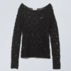 Teagan-Pullover – Schwarz