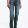 Tension Mid Rise Slim Bootcut Jeans – Deep Sea Blue – Dunkelblau Tension Mid Rise Slim Bootcut Jeans – Deep Sea Blue – Dunkelblau