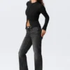 Tension Mid Rise Slim Bootcut Jeans – Paloma Black – Schwarz Tension Mid Rise Slim Bootcut Jeans – Paloma Black – Schwarz