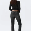 Tension Mid Rise Slim Bootcut Jeans – Paloma Black – Schwarz Tension Mid Rise Slim Bootcut Jeans – Paloma Black – Schwarz