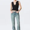 Tension Mid Rise Slim Bootcut Jeans – Perseus Blue – Mittelblau Tension Mid Rise Slim Bootcut Jeans – Perseus Blue – Mittelblau