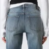 Tension Mid Rise Slim Bootcut Jeans – Thunder Blue – Dunkelblau Tension Mid Rise Slim Bootcut Jeans – Thunder Blue – Dunkelblau