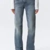 Tension Mid Rise Slim Bootcut Jeans – Thunder Blue – Dunkelblau Tension Mid Rise Slim Bootcut Jeans – Thunder Blue – Dunkelblau