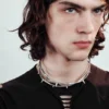 Thorn Choker-Halskette – Dusty Light/Grau Thorn Choker-Halskette – Dusty Light/Grau