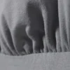 Tief ausgeschnittenes Neckholder-Top – Staubgrau Tief ausgeschnittenes Neckholder-Top – Staubgrau