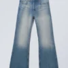 Time Loose Bootcut Jeans – Jackpot Blue – Mittelblau Time Loose Bootcut Jeans – Jackpot Blue – Mittelblau