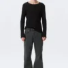 Time Stretch Loose Bootcut Jeans – Elegie Black – Schwarz Time Stretch Loose Bootcut Jeans – Elegie Black – Schwarz