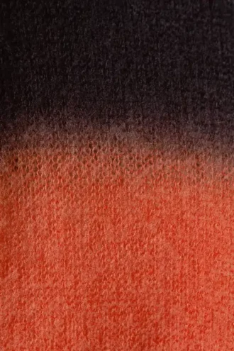 Tina-Pullover – Schwarz & Orange