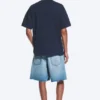 Toffs lockeres, kastenförmiges Fußball-T-Shirt – Dunkelblau Toffs lockeres, kastenförmiges Fußball-T-Shirt – Dunkelblau