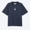 Toffs lockeres, kastenförmiges Fußball-T-Shirt – Dunkelblau Toffs lockeres, kastenförmiges Fußball-T-Shirt – Dunkelblau