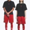 Toffs lockeres, kastenförmiges Fußball-T-Shirt – Off-Black Toffs lockeres, kastenförmiges Fußball-T-Shirt – Off-Black