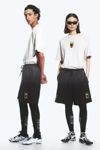 Toffs Relaxed Jersey Football Shorts – Off Black