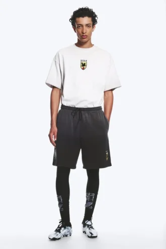 Toffs Relaxed Jersey Football Shorts – Off Black