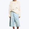 Tolles, kastenförmiges Langarmshirt mit Print – Light Dusty Mole – Sketch Tolles, kastenförmiges Langarmshirt mit Print – Light Dusty Mole – Sketch