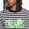 Tolles, kastenförmiges Langarmshirt mit Print – Schwarz-Weiß-Streifen – Dreams Tolles, kastenförmiges Langarmshirt mit Print – Schwarz-Weiß-Streifen – Dreams