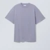 Tolles T-Shirt aus schwerem Stoff – Flieder Tolles T-Shirt aus schwerem Stoff – Flieder