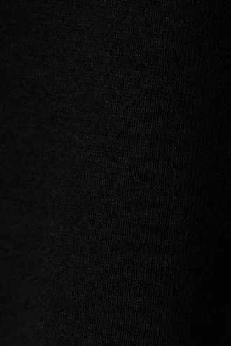Top mit weichen Trägern – Schwarz