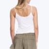 Trägerhemd mit Schnürung – Off-White Trägerhemd mit Schnürung – Off-White