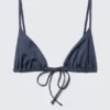 Triangel-Bikini-Oberteil – Dunkelblau Triangel-Bikini-Oberteil – Dunkelblau