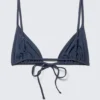 Triangel-Bikini-Oberteil – Dunkelblau Triangel-Bikini-Oberteil – Dunkelblau