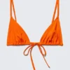 Triangel-Bikini-Oberteil – Leuchtendes Orange Triangel-Bikini-Oberteil – Leuchtendes Orange