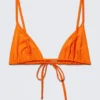 Triangel-Bikini-Oberteil – Leuchtendes Orange Triangel-Bikini-Oberteil – Leuchtendes Orange