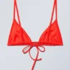 Triangel-Bikini-Oberteil – Leuchtendes Orange Triangel-Bikini-Oberteil – Leuchtendes Orange