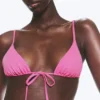Triangel-Bikini-Oberteil – Rosa Triangel-Bikini-Oberteil – Rosa