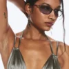 Triangel-Bikini-Oberteil – Staubgrau Triangel-Bikini-Oberteil – Staubgrau