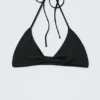 Turn Halter-Bikini-Oberteil – Schwarz Turn Halter-Bikini-Oberteil – Schwarz