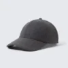 Unisex-Baseballkappe aus Wollmischung – Dunkelgrau Unisex-Baseballkappe aus Wollmischung – Dunkelgrau