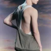 Unisex-Umhängetasche aus Canvas – Khaki-Grün Unisex-Umhängetasche aus Canvas – Khaki-Grün