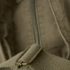 Unisex-Umhängetasche aus Canvas – Khaki-Grün Unisex-Umhängetasche aus Canvas – Khaki-Grün