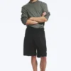 Uno Loose Suit Shorts – Schwarz Uno Loose Suit Shorts – Schwarz